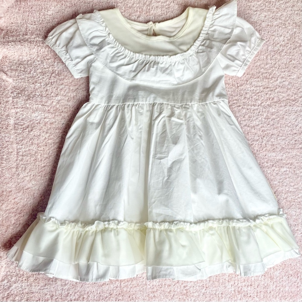 Olive Mae White Princess Dress- 2T